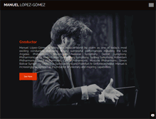 Tablet Screenshot of manuelopezgomez.com